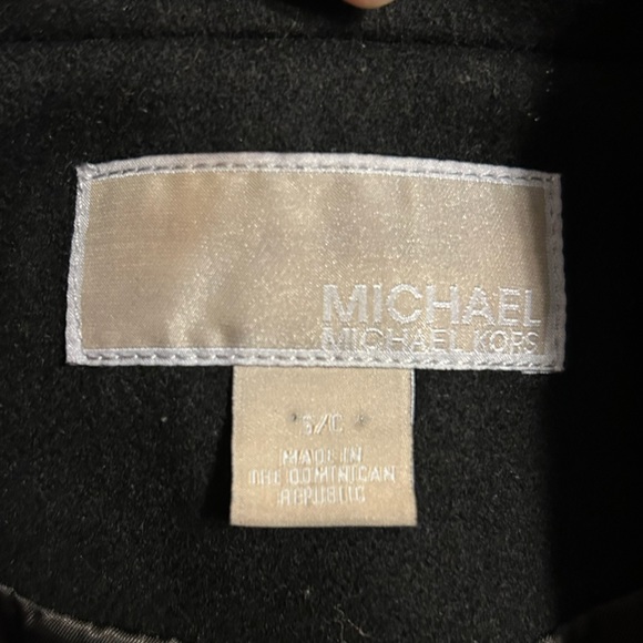 Michael Kors wool double breasted pea coat - Picture 2 of 4